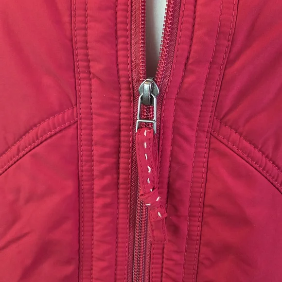 Coldwater Creek Cherry Red Sleeveless Vest - Picture 6 of 7